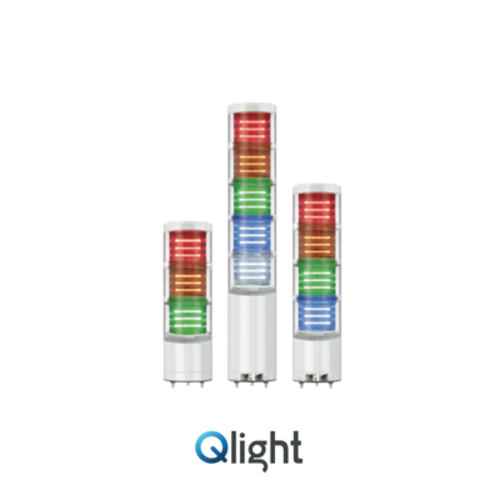 QTC70ML/QTCA70ML 큐라이트 시그널타워램프 (전압,색상,브라켓 옵션선택)