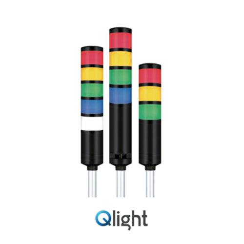 QTR50ML 큐라이트 시그널타워램프 (전압,색상,브라켓 옵션선택) 선택옵션