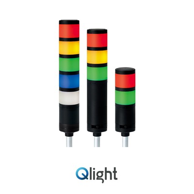 QTR60ML 큐라이트 시그널타워램프 (전압,색상,브라켓 옵션선택) 선택옵션