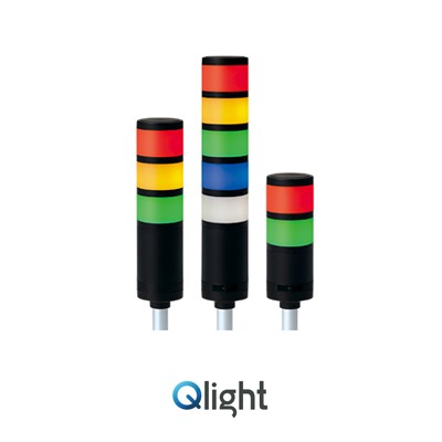QTR70ML 큐라이트 시그널타워램프 (전압,색상,브라켓 옵션선택)